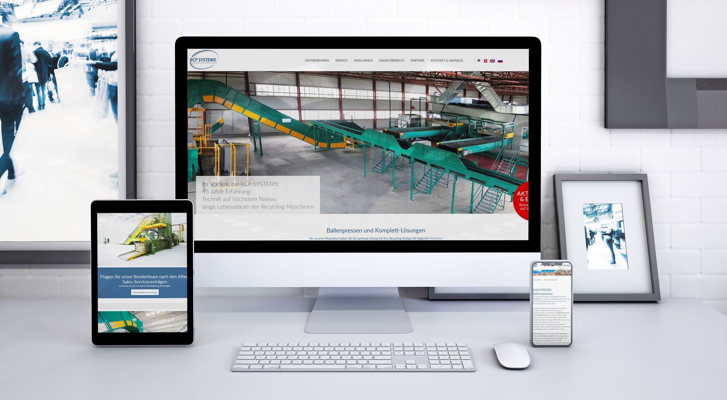 TYPO3 Webseiten, RCP SYSTEMS