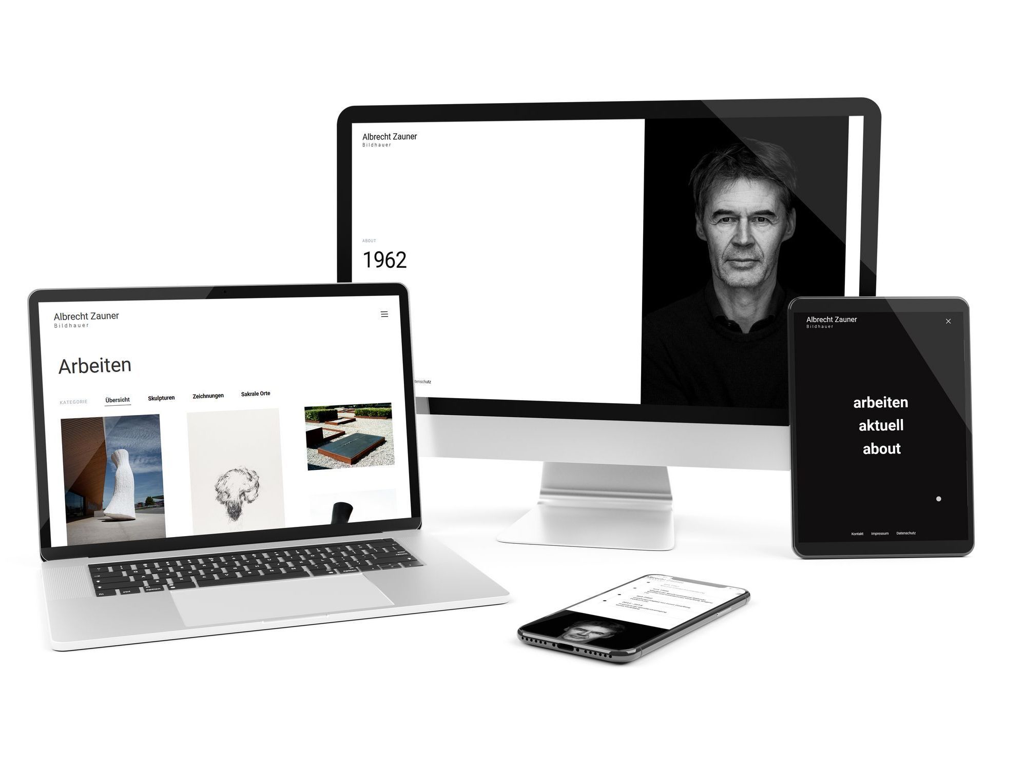 Albrecht Zauner, TYPO3 Webseite