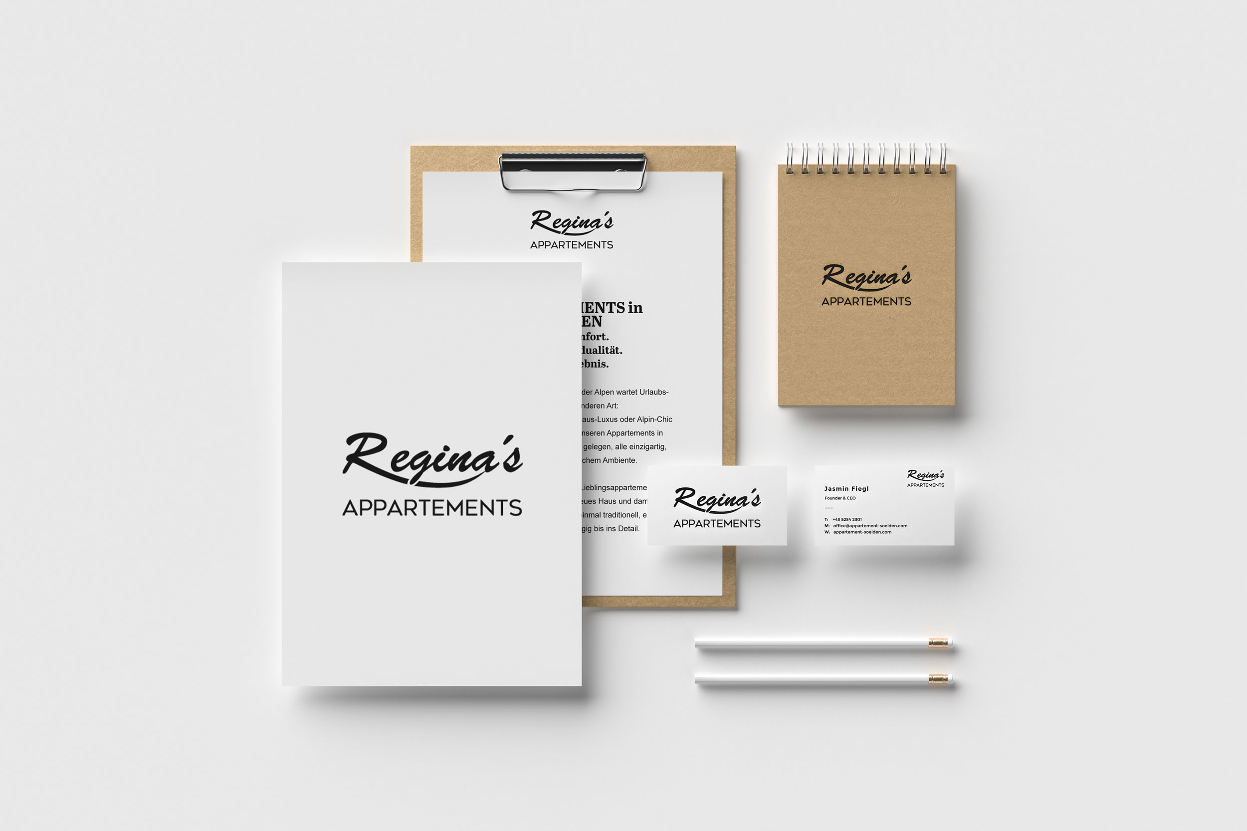 Logo, Regina´s Appartements Sölden